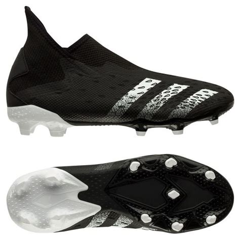 adidas predator freak .3 laceless fg/ag escapelight - schwarz/weiß|adidas predator laceless shoes.